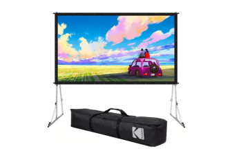 Projector + 10′ Fast Fold Screen Rental