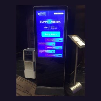 Vertical Ad Player Kiosk Rental