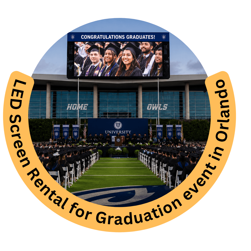 Led Screen Graduates Graduation LED Screen Rental Services in Orlando | Orlando Video Walls
